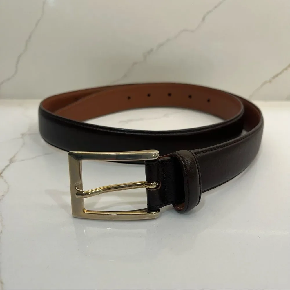 Brooks Brothers Italian Leather Belt- 32
